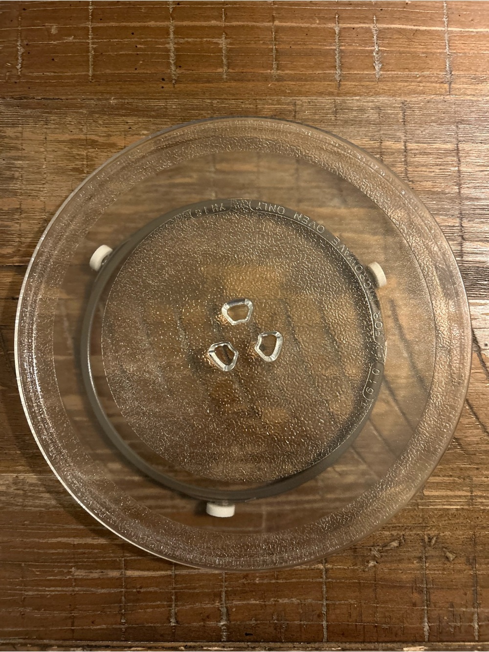 10” Clear Glass Microwave Turntable Plate